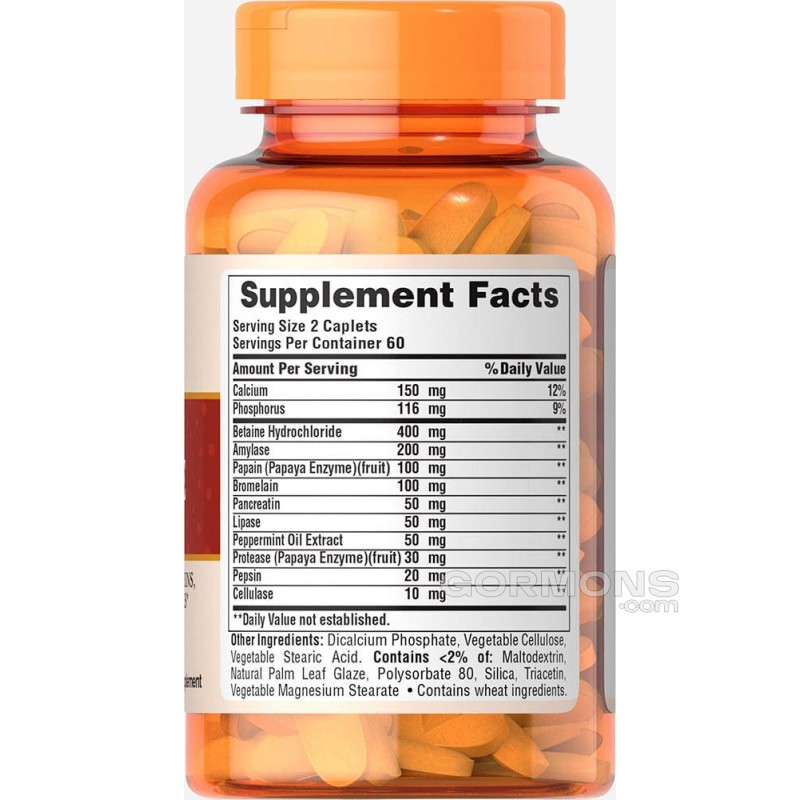 Ензими Puritan's Pride Super Strength Multi Enzyme caps 60