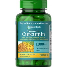 Куркумин Puritan's Pride Turmeric Curcumin 1000 mg 60 caps