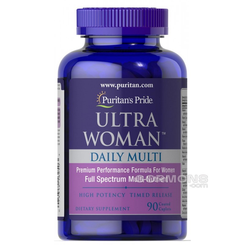 Вітаміни для жінок Puritan's Pride Ultra Woman Daily Multi Timed Release 90 caps