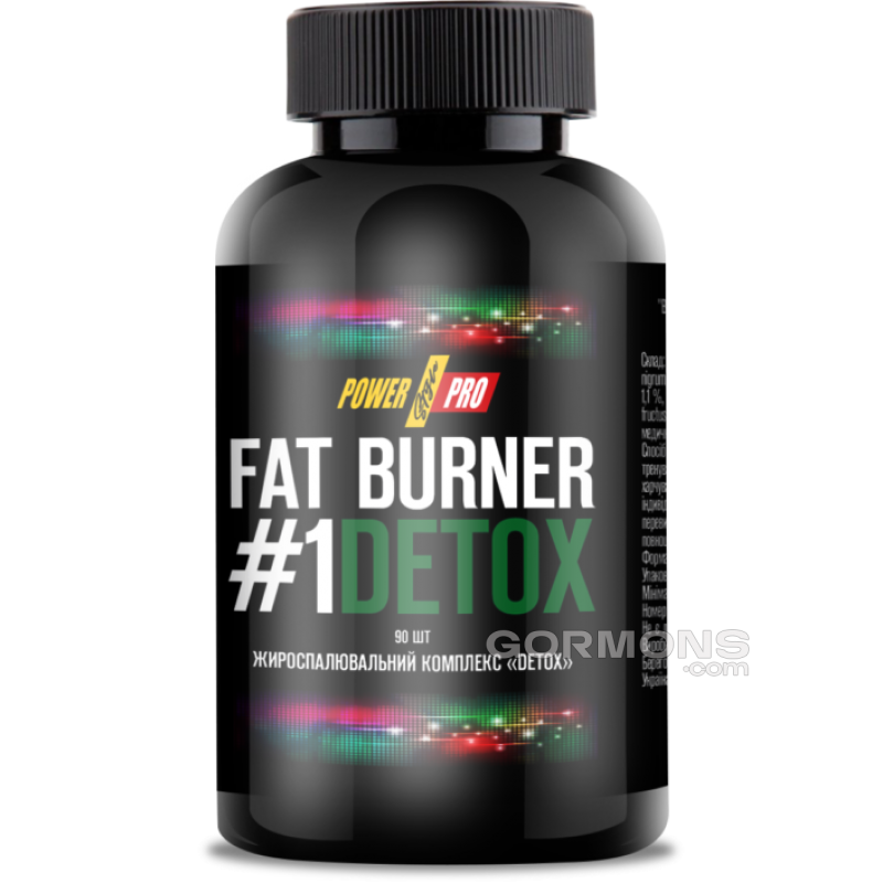 Жиросжигатель Power Pro Fat Burner №1 Detox 90 caps
