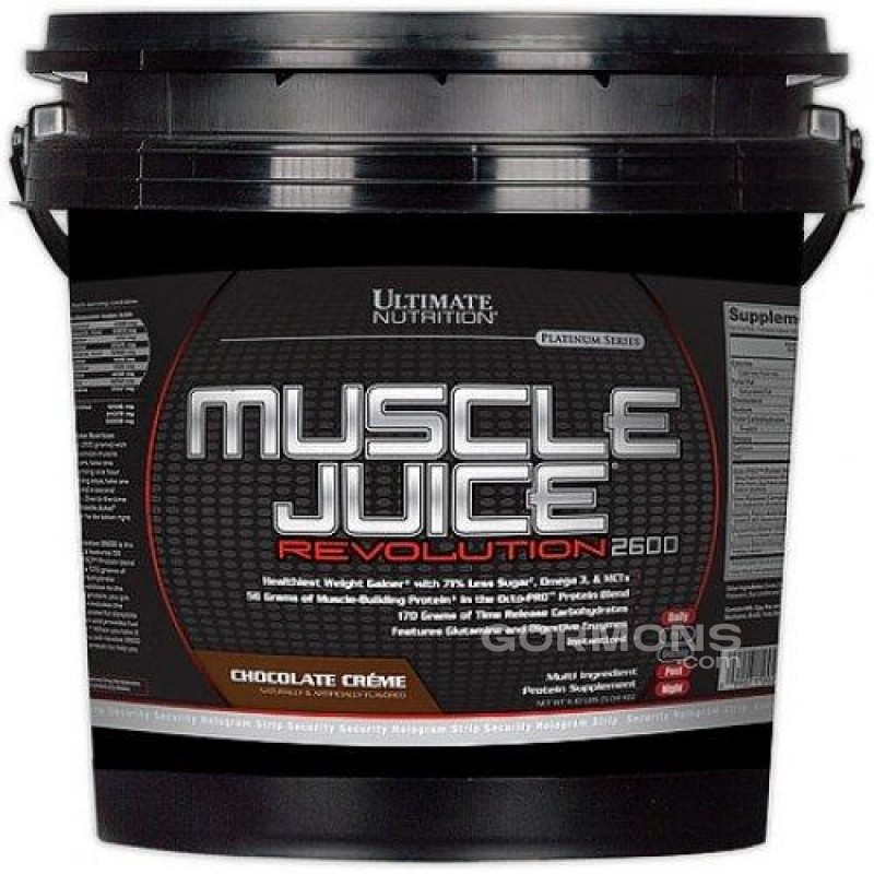 Гейнер Ultimate Nutrition MUSCLE JUICE 2600 Revolution 5000 g