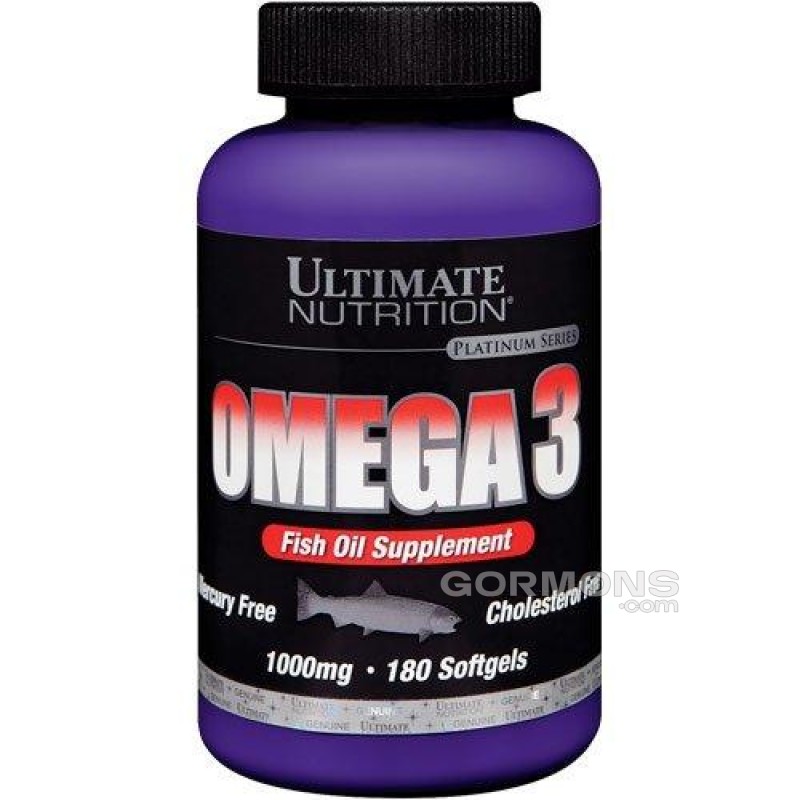 Рибний жир Ultimate Nutrition Omega 3 180 caps