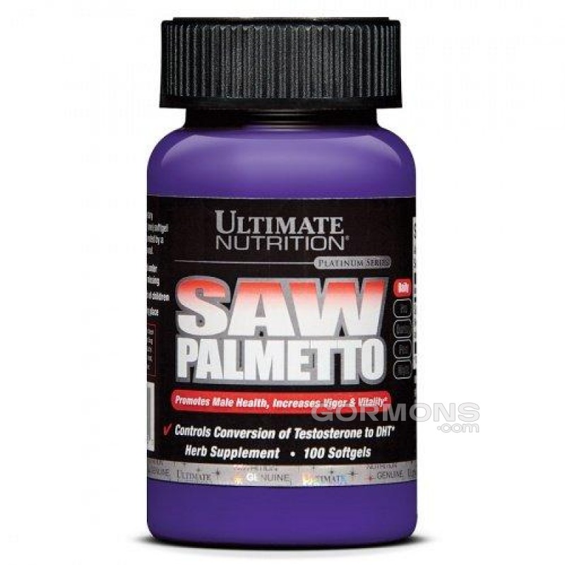 Ягоды Пальметто Ultimate Nutrition Saw Palmetto 100 caps