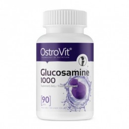 Для суглобів і зв'язок OstroVit Glucosamine 1000mg 90caps
