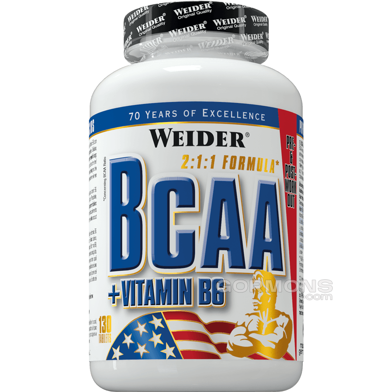 Аминокислоты Weider BCAA 2:1:1 130 tabs