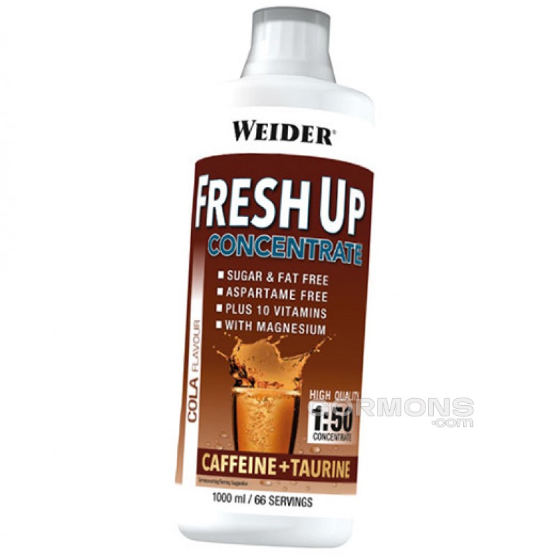 Витаминно-минеральный концентрат Weider Fresh Up Concentrate + Caffeine & Taurine 1L