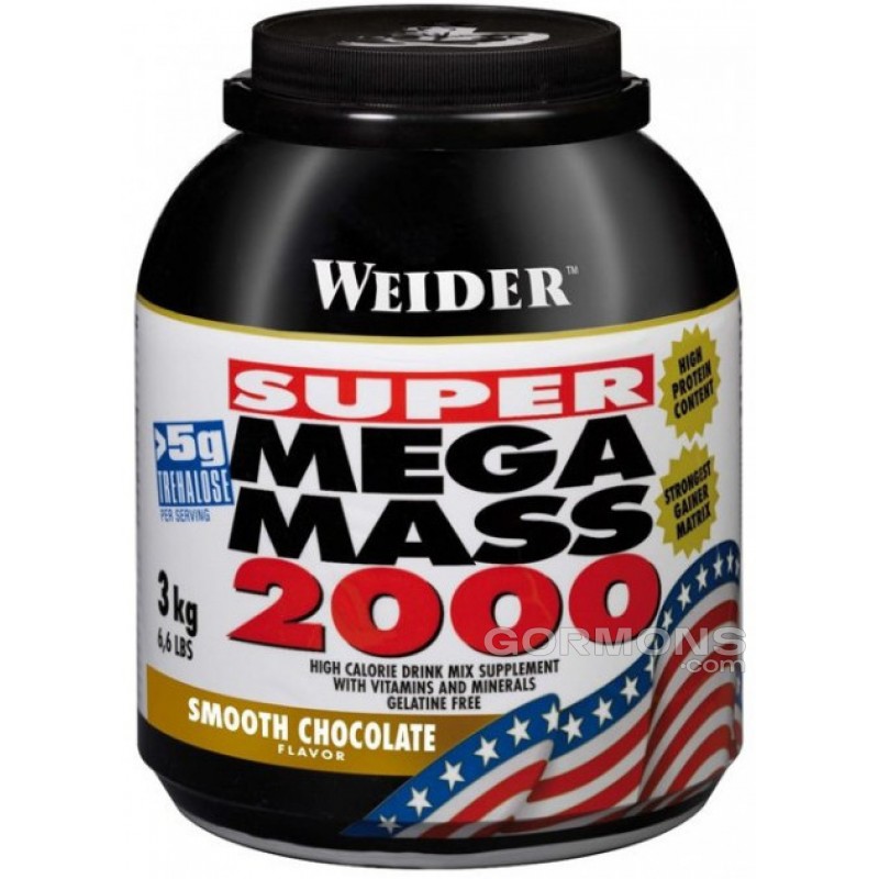 Гейнер Weider Mega Mass 2000 3000 g