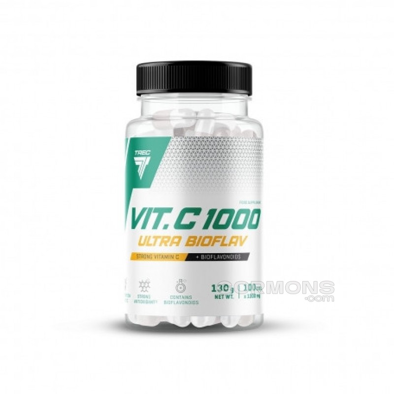 Вітамін Ц Trec Nutrition VIT. C 1000 ULTRA BIOFLAV caps 100