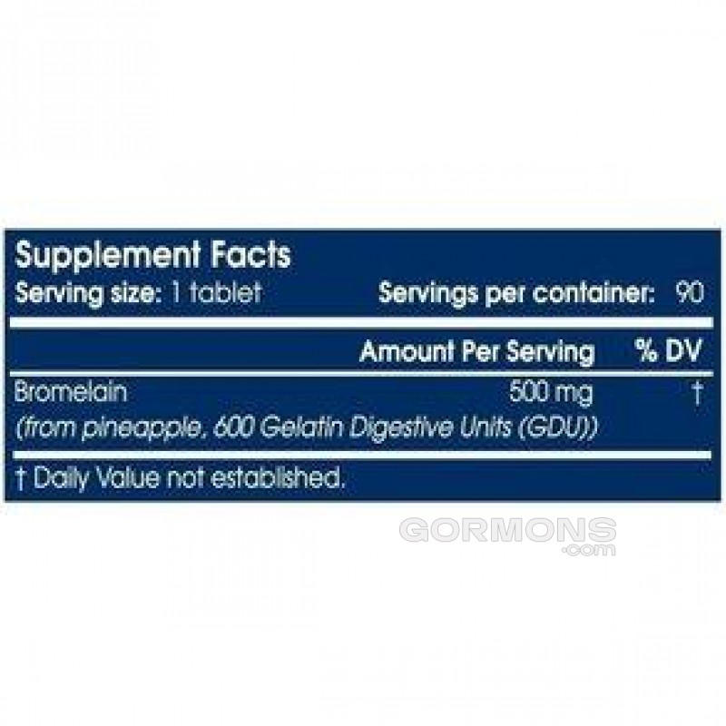 Жиросжигатель Scitec Nutrition Bromelain 500mg 90 caps