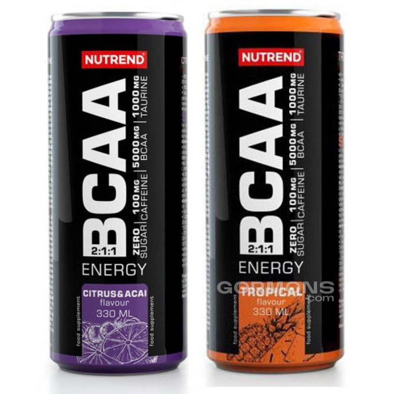 Амінокислоти Nutrend Bcca Energy Drink 2:1:1 6х330 ml