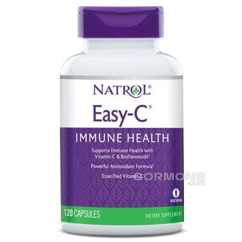 Вітамін Ц Natrol Easy-C 500mg 120 veg caps