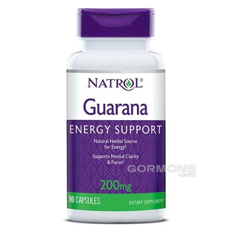 Гуарана Natrol Guarana 200 mg 90 caps