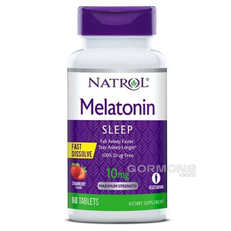 Мелатонин Natrol Melatonin 10 mg Fast Dissolve 75 tabs Мелатонин Natrol Melatonin 10 mg Fast Dissolve 75 tabs