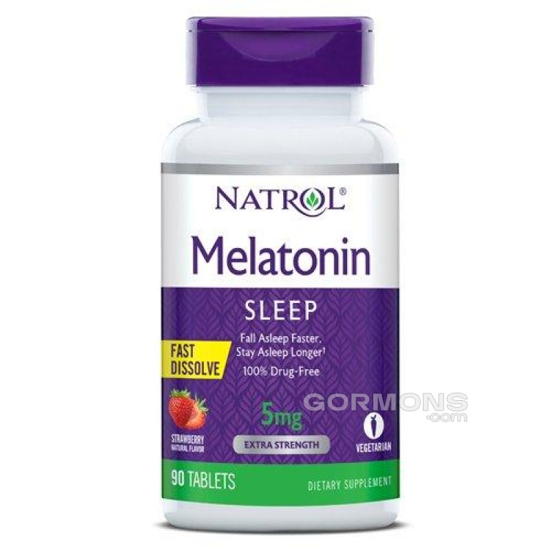 Мелатонін Natrol Melatonin 5 mg Fast Dissolve 150 tabs