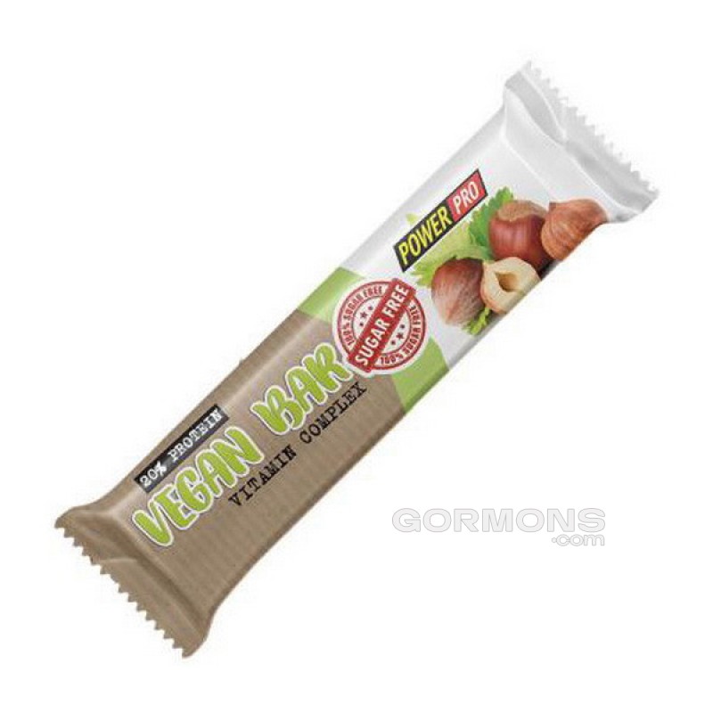 Протеїнові батончики Power Pro 32% Vegan Bar 20x60g