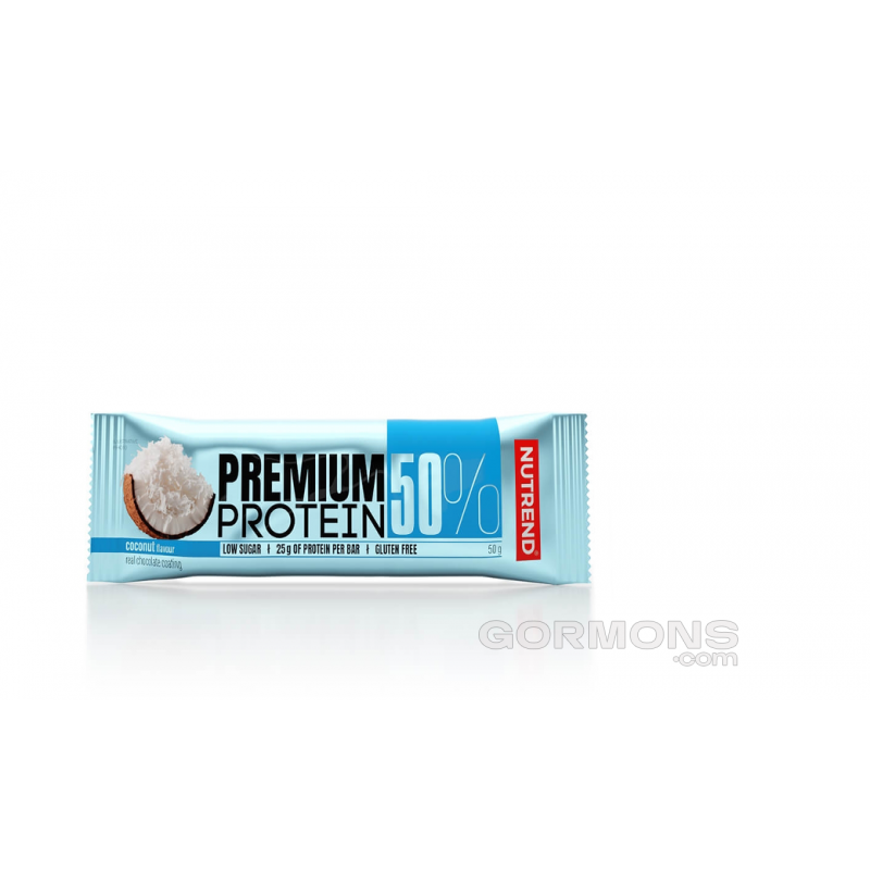 Протеїнові батончики Nutrend PREMIUM PROTEIN 50 BAR 16х50g