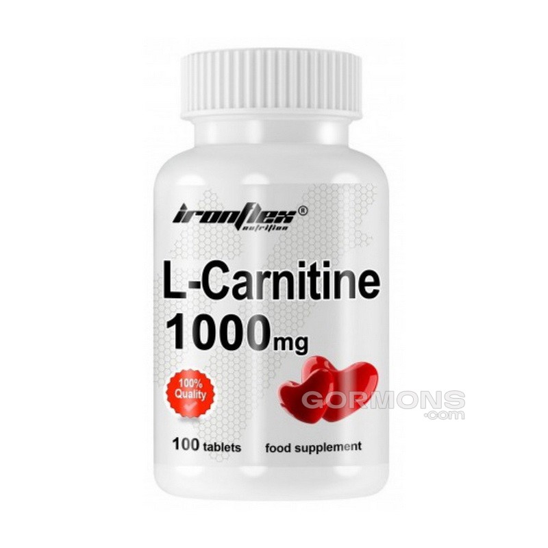 Карнітин IronFlex L-Carnitine 1000 100 tabs