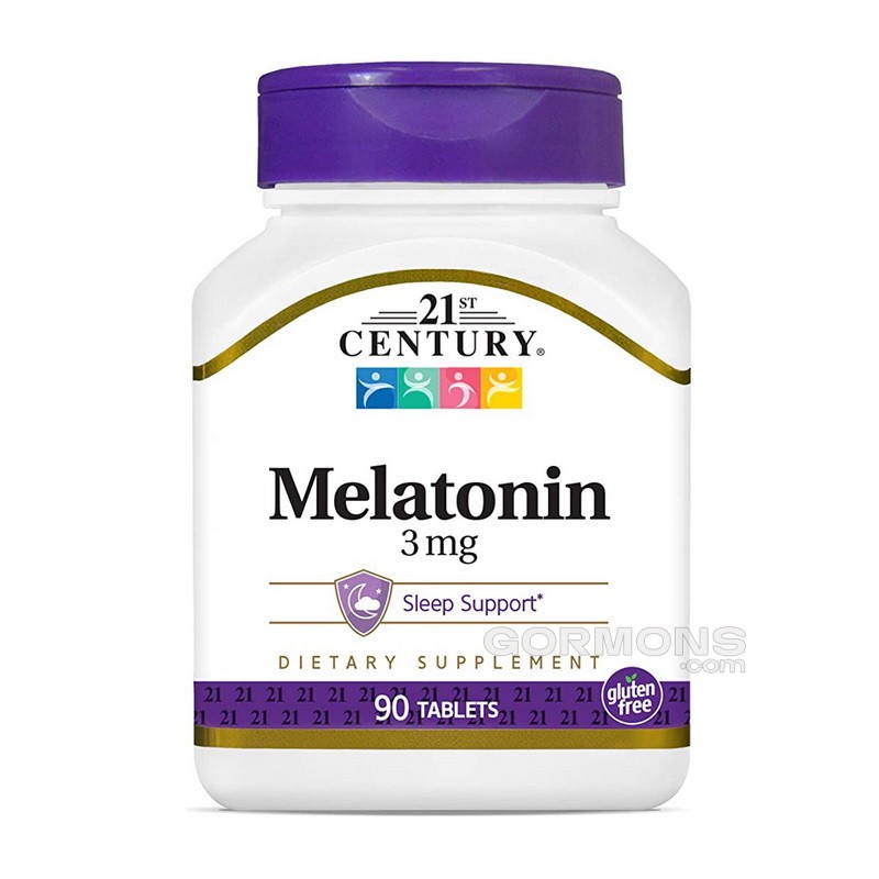 Мелатонін 21st Century Melatonin 3 mg 90 tabs