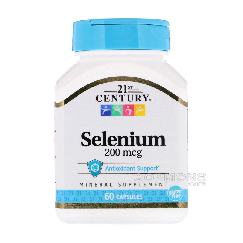 Селен 21st Century Selenium 200 mcg 60caps