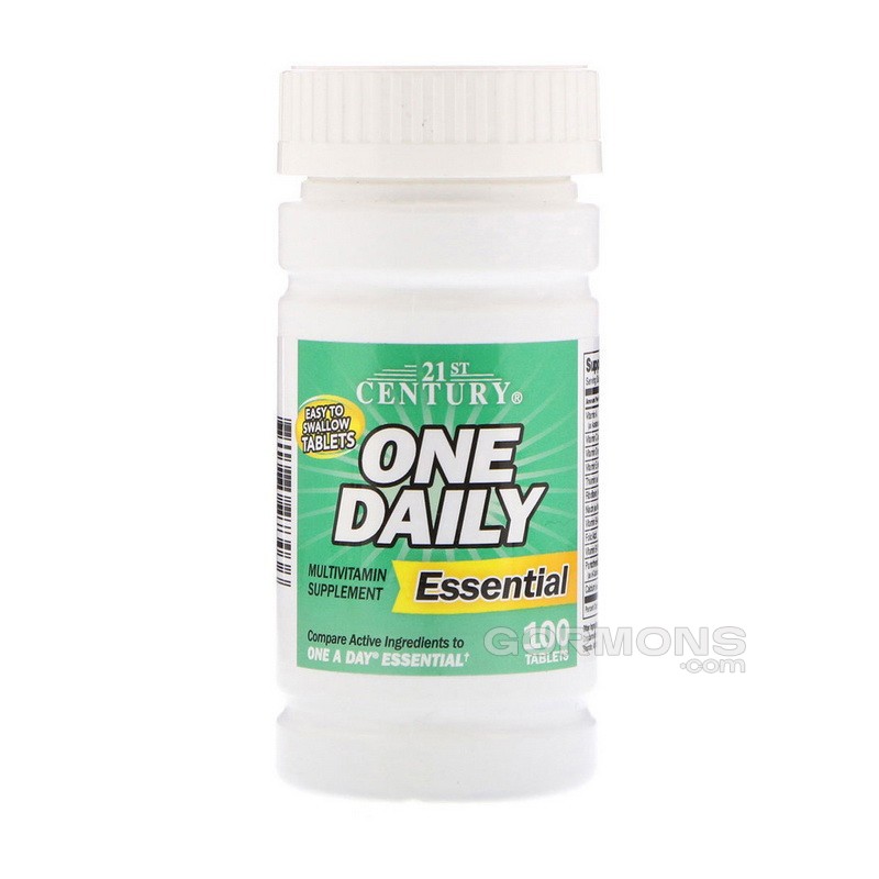 Витамины 21st Century One Daily Multivitamin Essential 100 tabs