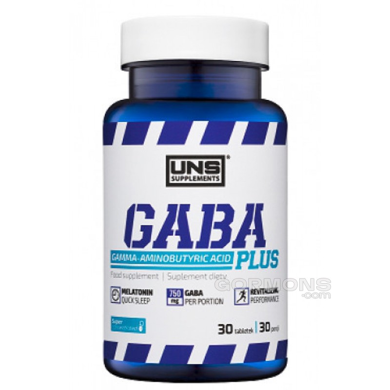 Габа з мелатоніном, антистрес UNS Gaba plus 90 капс