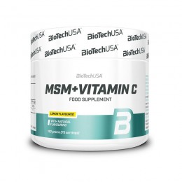 Хондропротектор BioTech MSM plus Vitamin C 150g