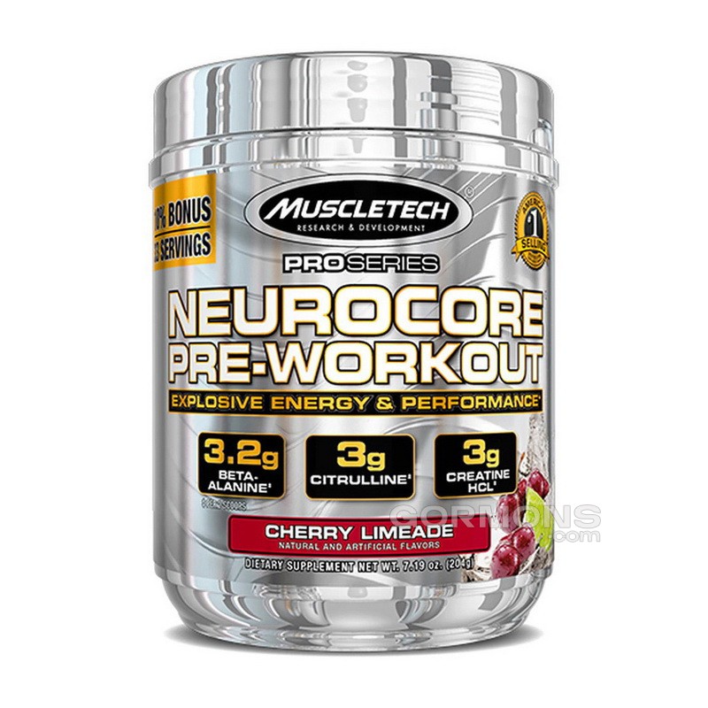 Передтренувальний комплекс MuscleTech Neuro Core 204 g