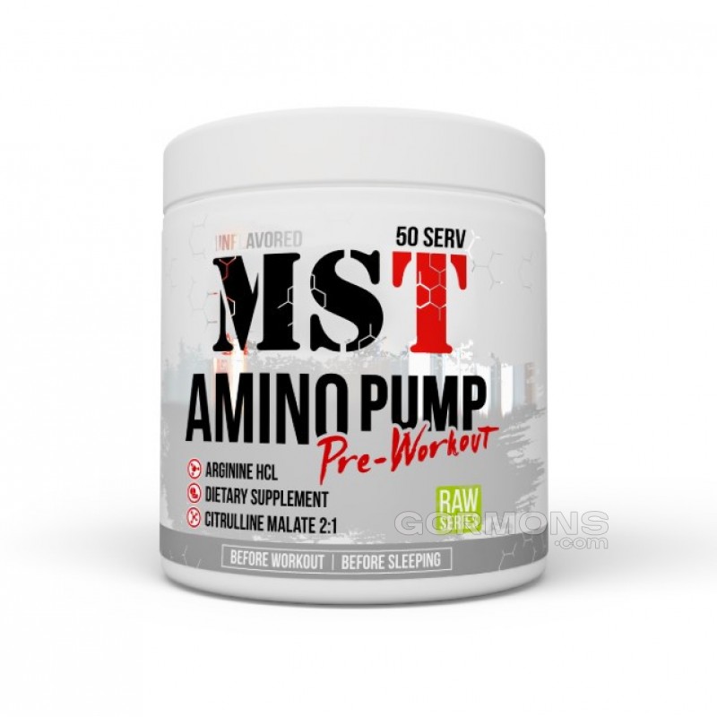 Амінокислоти MST Amino PUMP Pre-Workout 300 g