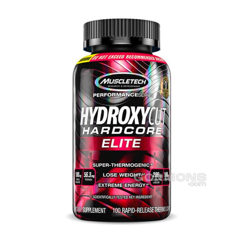 Жироспалювач MuscleTech Hydroxycut Hardcore Elite caps 100
