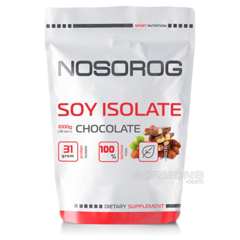 Соєвий протеїн Nosorog Soy Isolate Protein шоколад, 1 кг