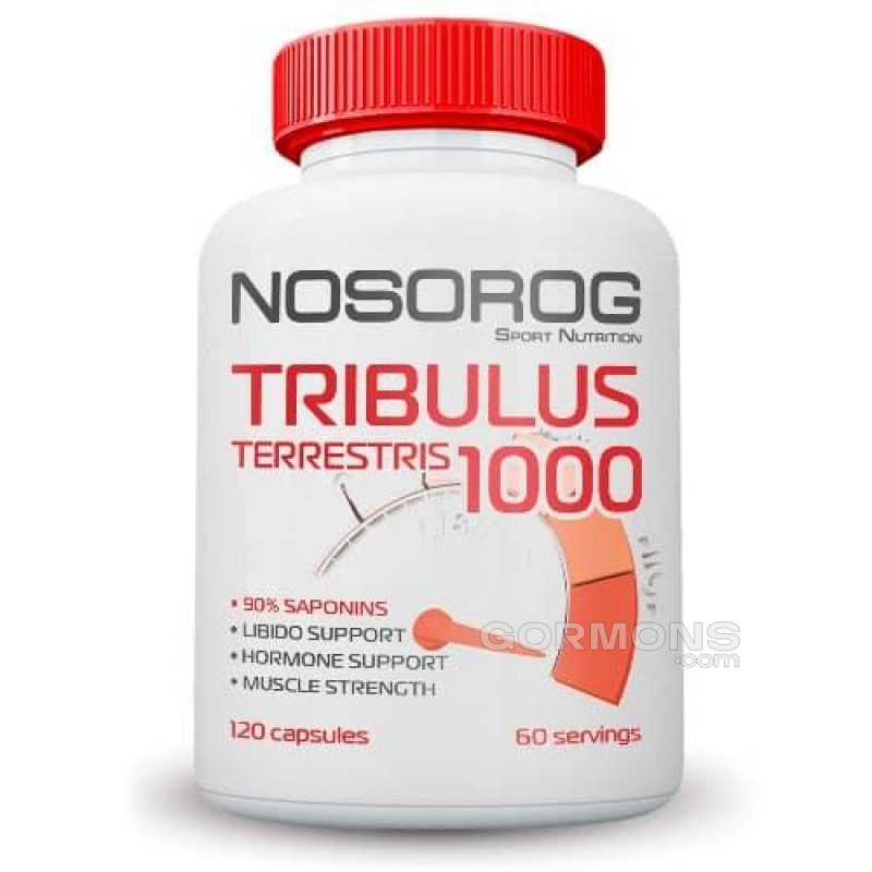 Повышение тестостерона Nosorog Tribulus, 120 капсул