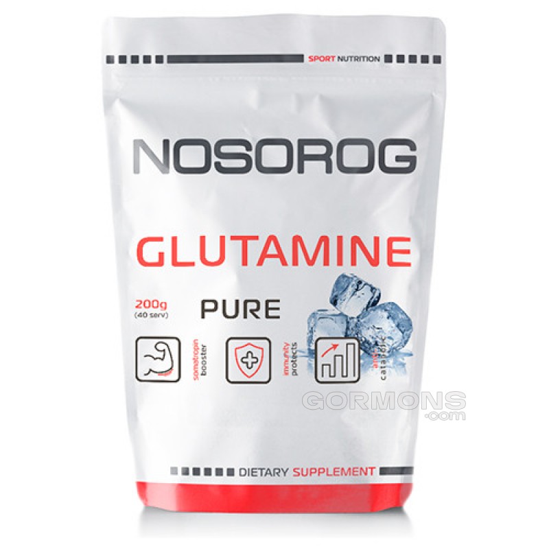 Глютамін Nosorog Glutamine Powder 200 гр