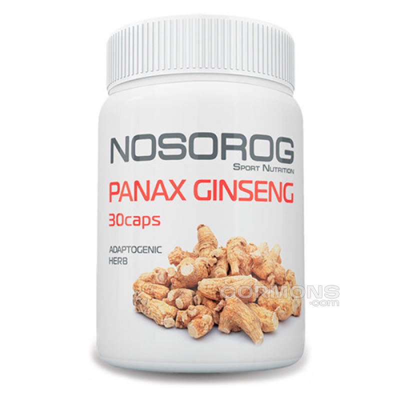 Женьшень Nosorog Panax Ginseng, 30 капсул