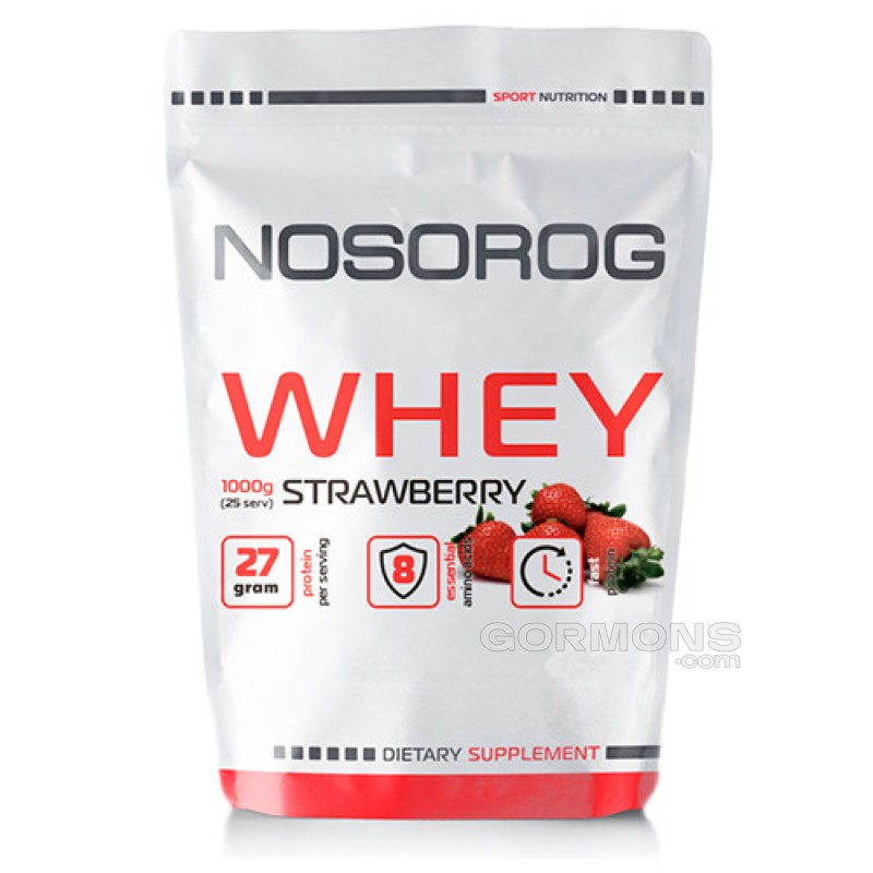Протеїн Nosorog Whey полуниця, 1 кг