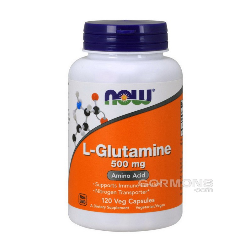 Глутамін Now Foods L-Glutamine 500 mg 120 caps
