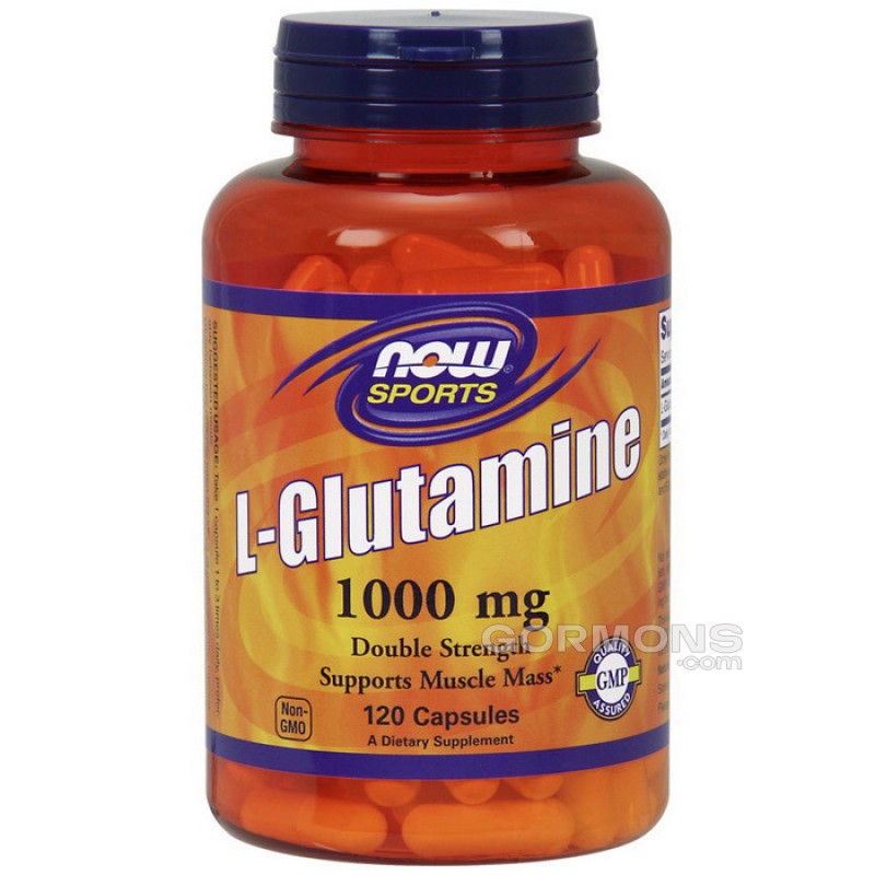 Глутамин Now Foods L-Glutamine 1000 mg 120 caps