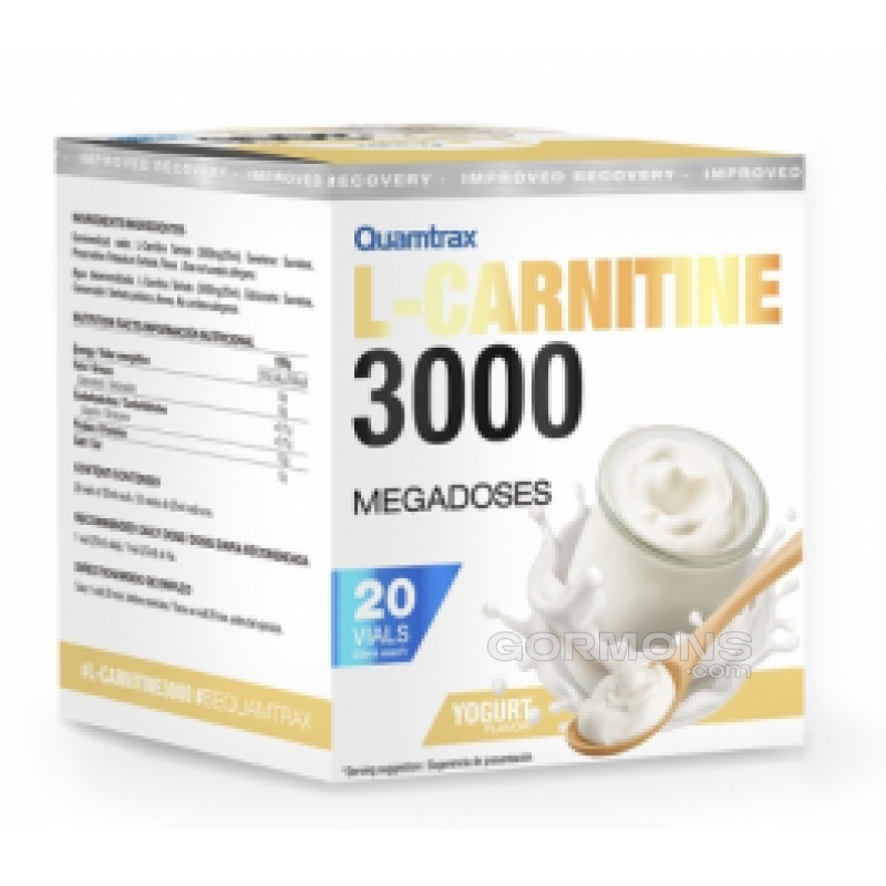 Жиросплювач Quamtrax L-Carnitine 3000 - 20 флаконів