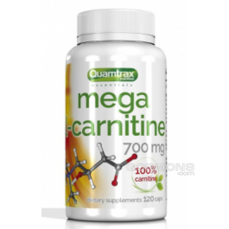 Жироспалювач Quamtrax L-Сarnitine 700 мг - 120 капс