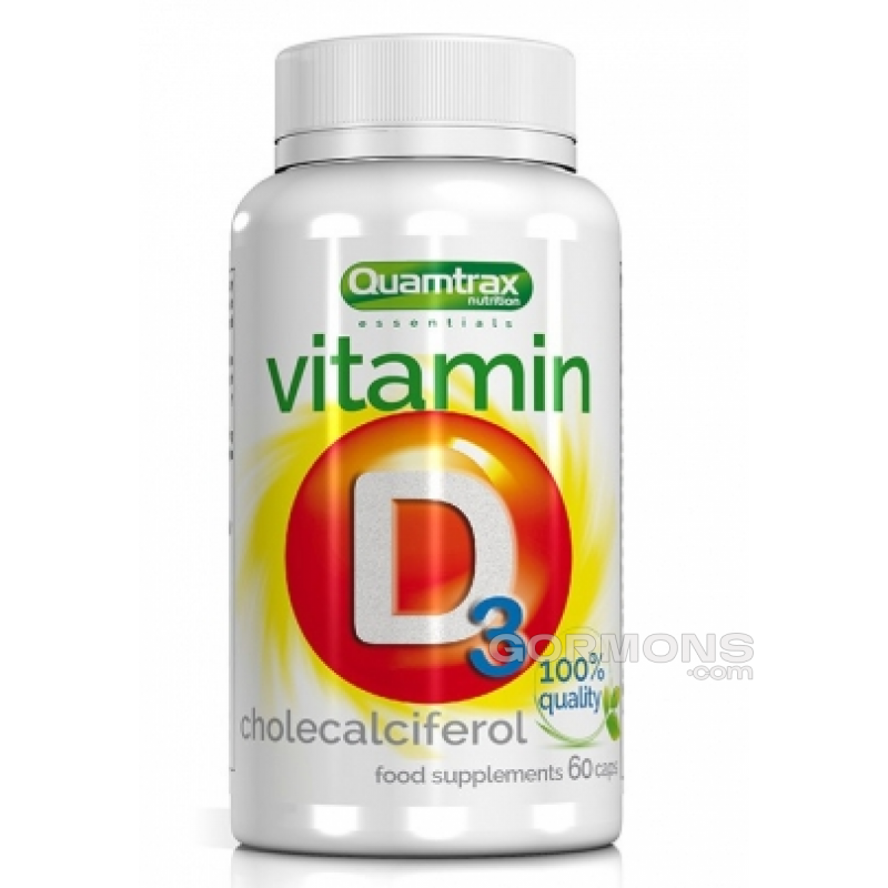 Витамин Д Quamtrax Vitamin D3 - 60 капс