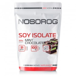 Соєвий протеїн Nosorog Soy Isolate Protein шоколад м'ята, 1 кг