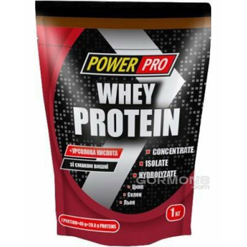Протеин Power Pro Whey Protein вишня в шоколаде 1 кг