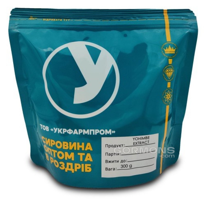 Укрфармпром Йохимбе Yohimbe Extract (150 грамм) на развес
