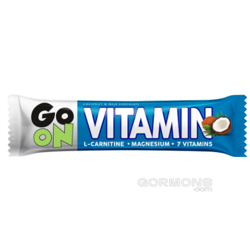 Батончики GoOn VITAMIN "bounty"+ l-carnitine 24х50 г