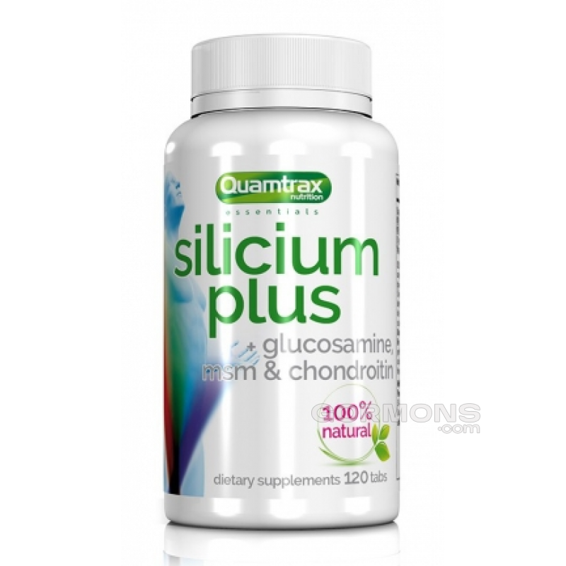 Хондропротектор, кремнієвий комплекс Quamtrax Silicium Plus 120 таб