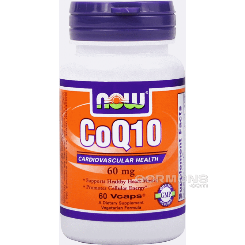 Антиоксидант NOW Foods CoQ10 60mg 120 caps Антиоксидант NOW Foods CoQ10 60mg 120 caps