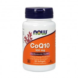 Антиоксидант NOW Foods CoQ10 100mg 50 caps