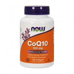 Антиоксидант NOW Foods CoQ10 100mg 150 softgel