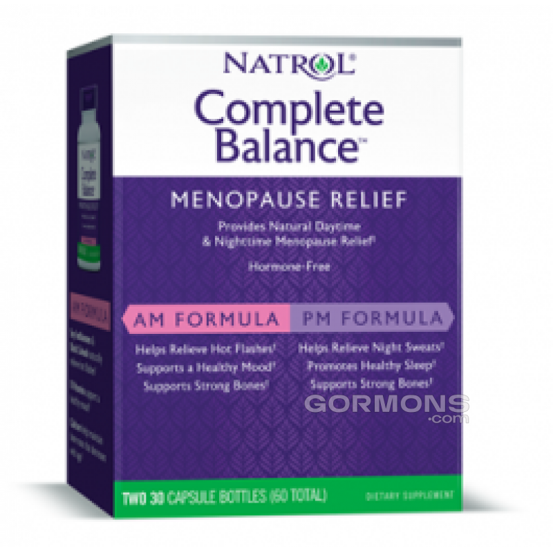Менопауза повний комплекс Natrol Complete Balance AM/PM -30+30 капс
