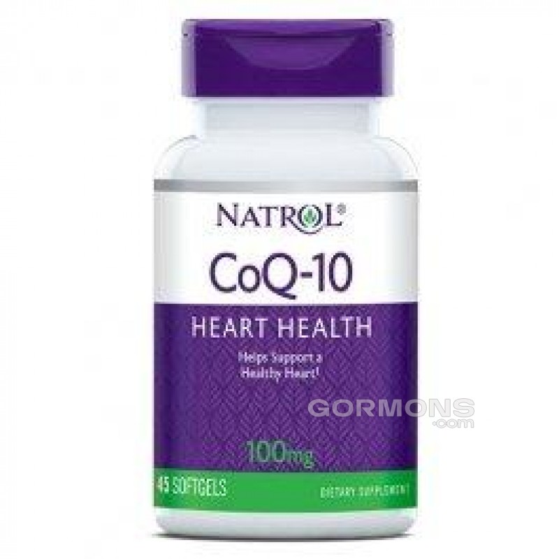 Коензим Natrol CoQ-10 100mg — 45 софтгель