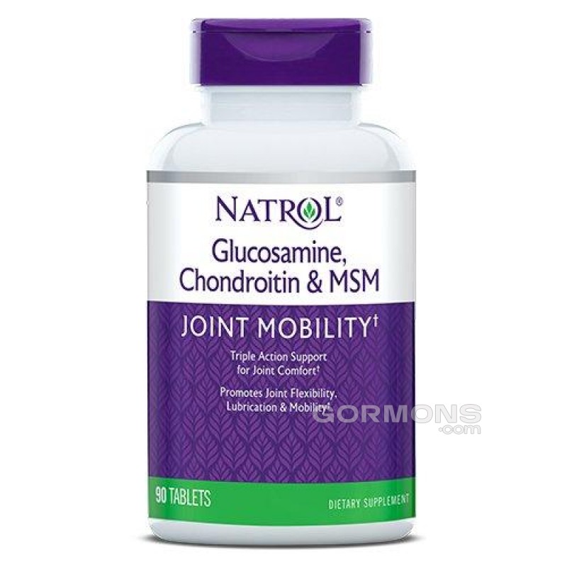 Хондропротектор Natrol FlexAnew (glucosamine-chondroitin-calcium) - 120 таб